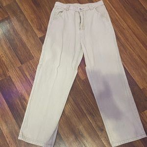 Women’s High waisted Straight leg Khaki